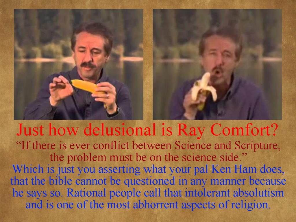 Ray Comfort V Bible Right Science Wrong By Uncledon On Deviantart