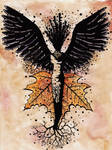Bleeding Neck Vulture by Zorcsg