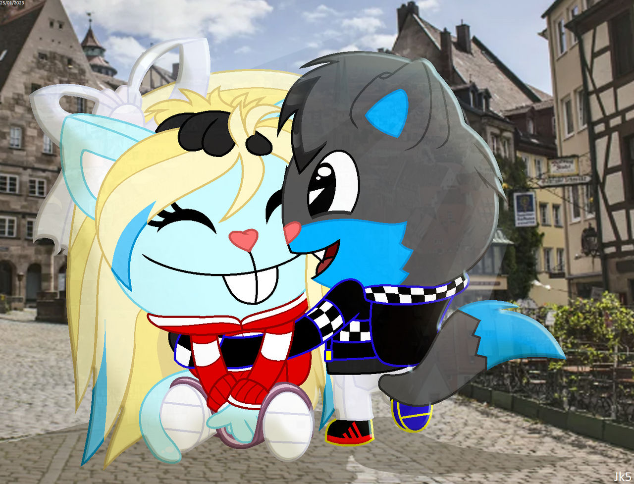 HTF/BACKGROUND/ In the hometown of Nuremberg by Jk5BW2025 on DeviantArt