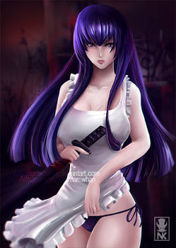 Saeko Busujima .nsfw optional.