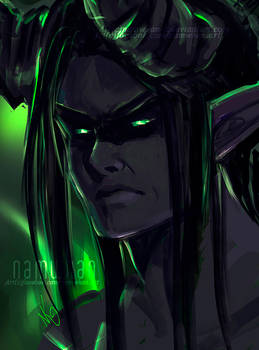 Illidan .portrait.