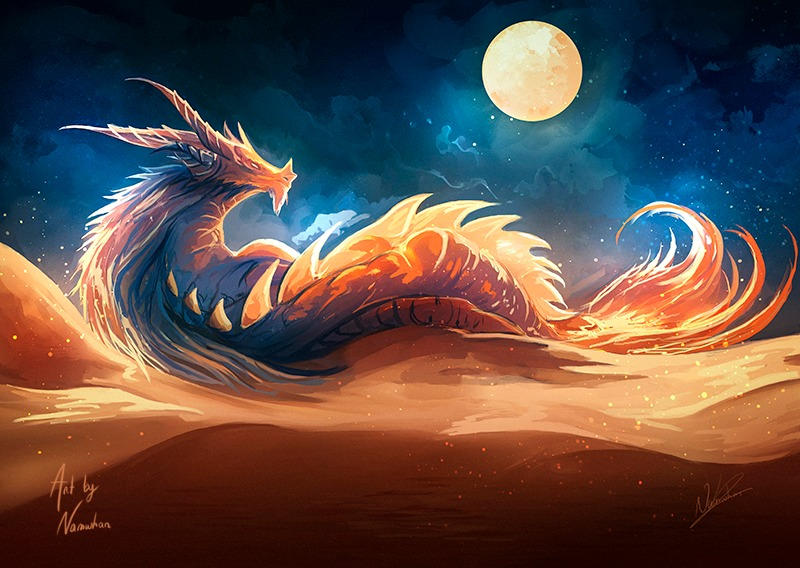 Sand dragon by Namwhan-K on DeviantArt