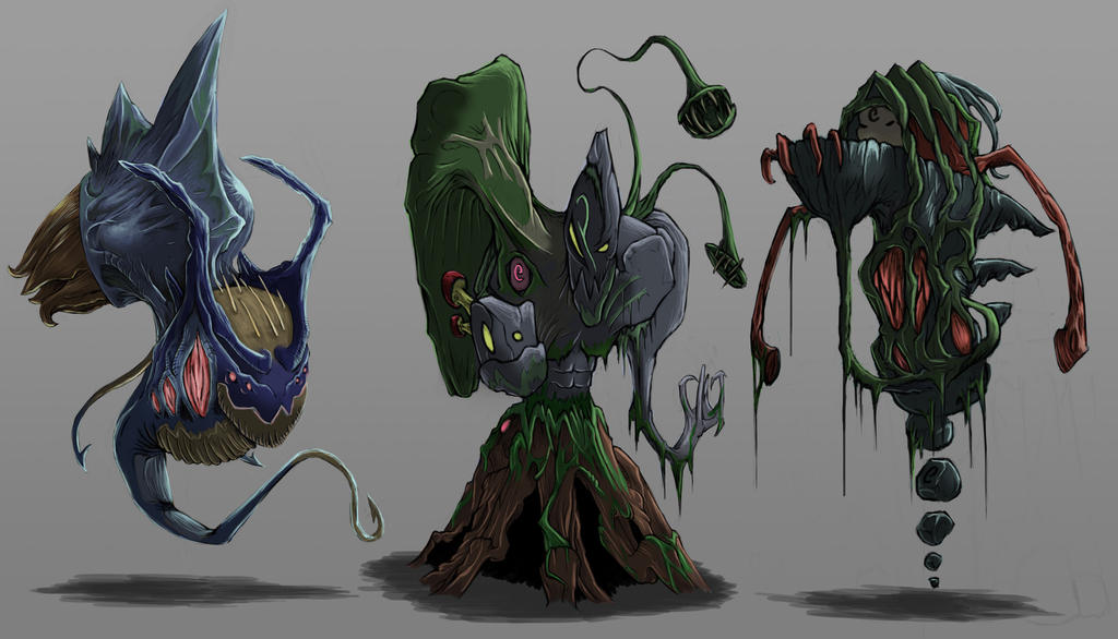 creature design-ish by ianw3214 on DeviantArt
