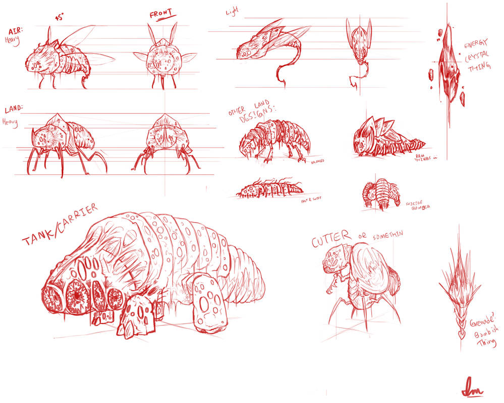 creature design 02-ish? by ianw3214 on DeviantArt