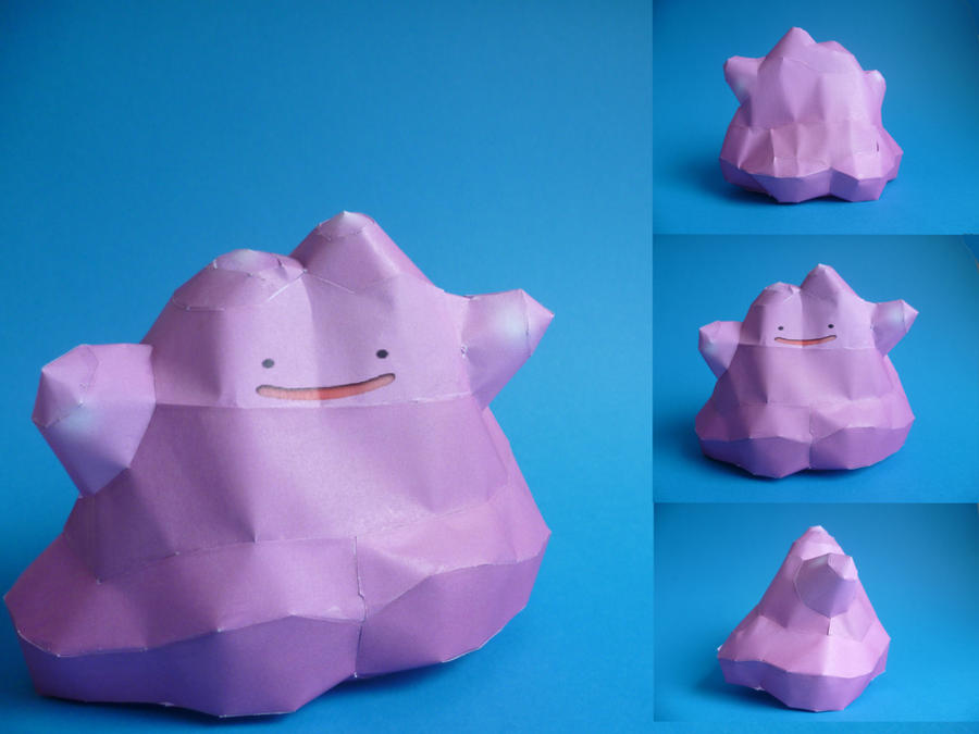 ditto papercraft by epikachu on DeviantArt