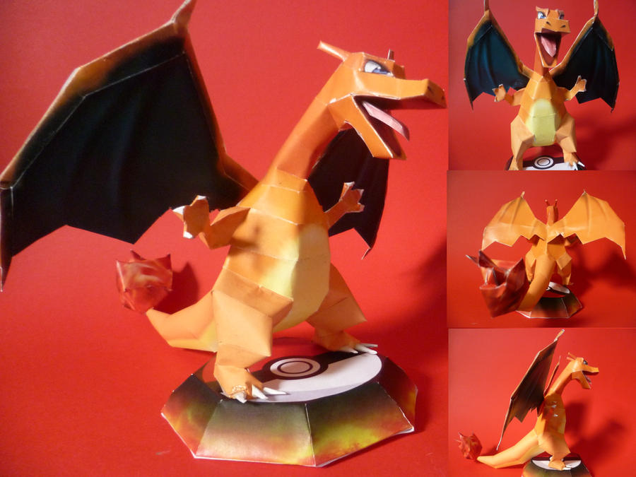 Harizard Craft charizard papercraft by epikachu on DeviantArt