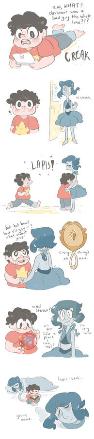 you're home, lapis