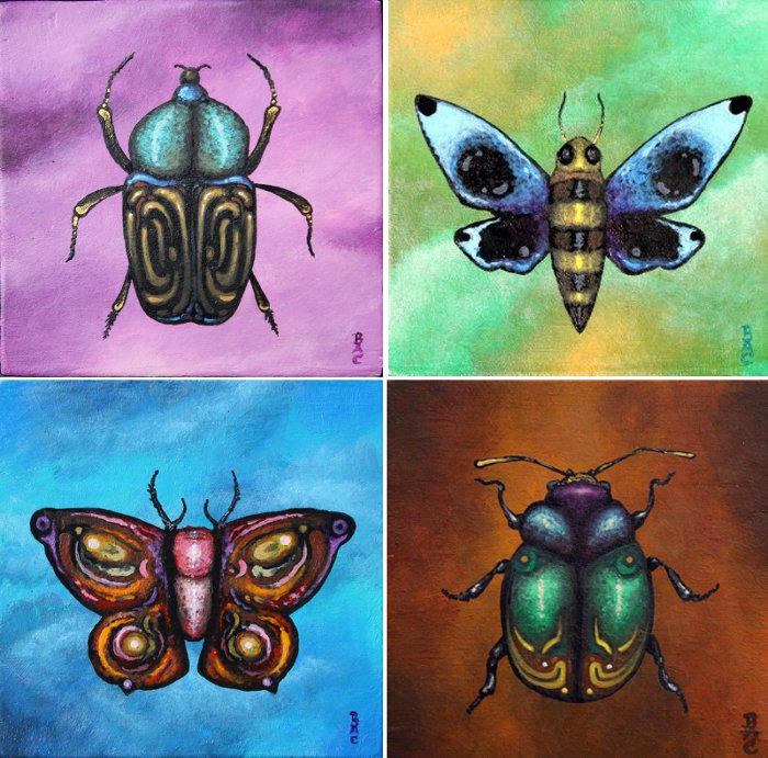 Insect Deviantart Insect Paintings by bryancollins on DeviantArt