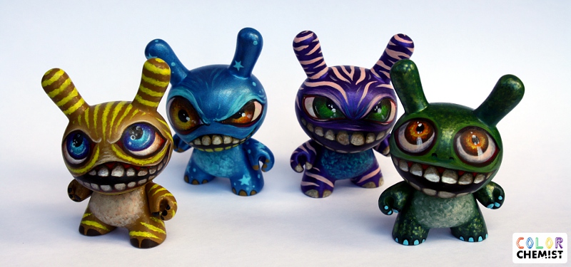 Four Monster Dunnys