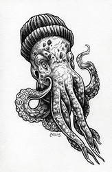 Octopus in a Beanie