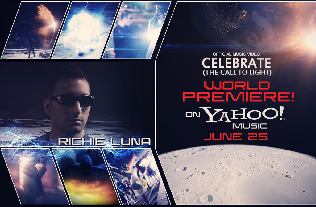 Poster: Richie Luna - Celebrate on Yahoo Music