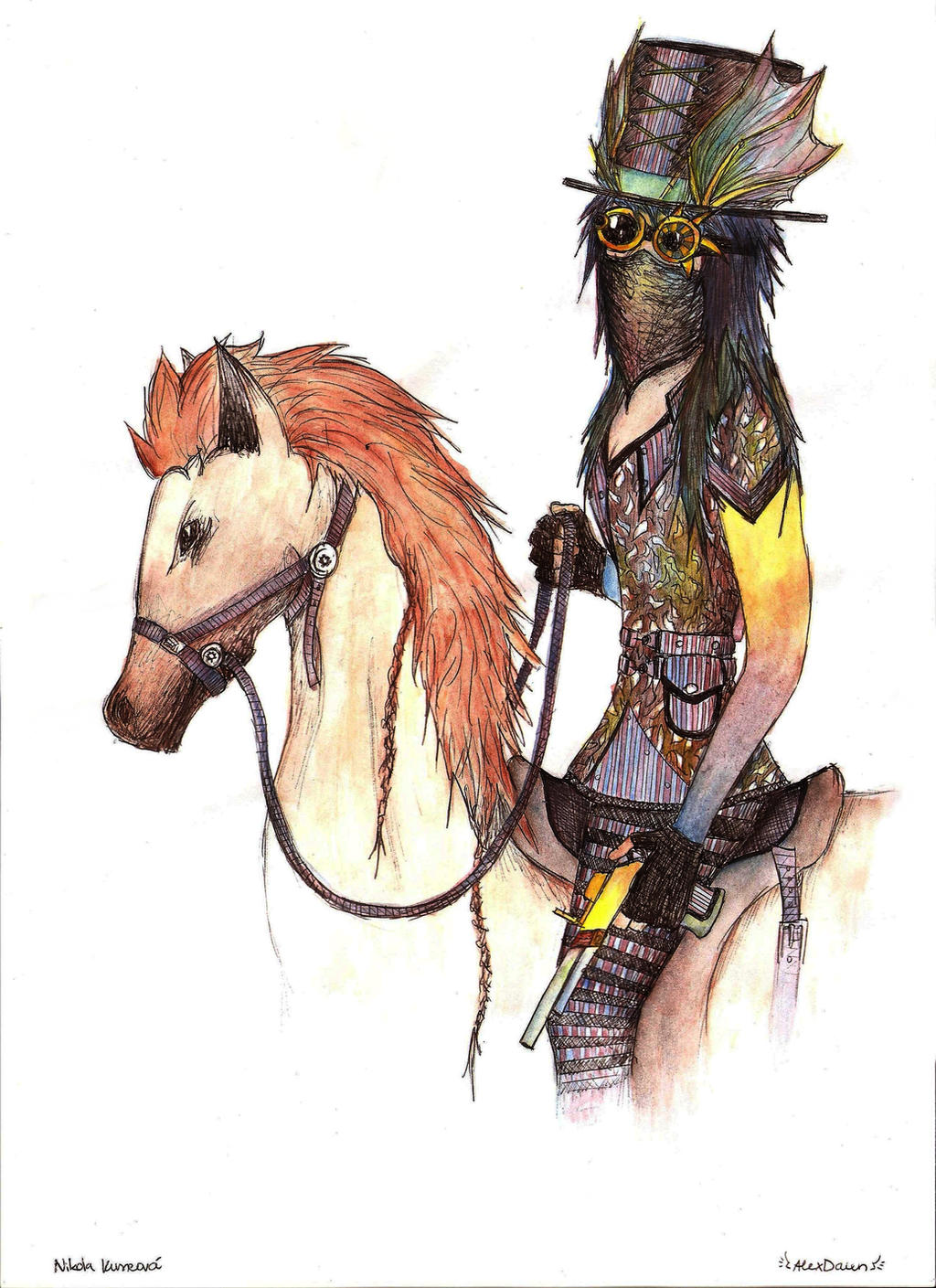 Steampunk Rider by KunyKumm on DeviantArt