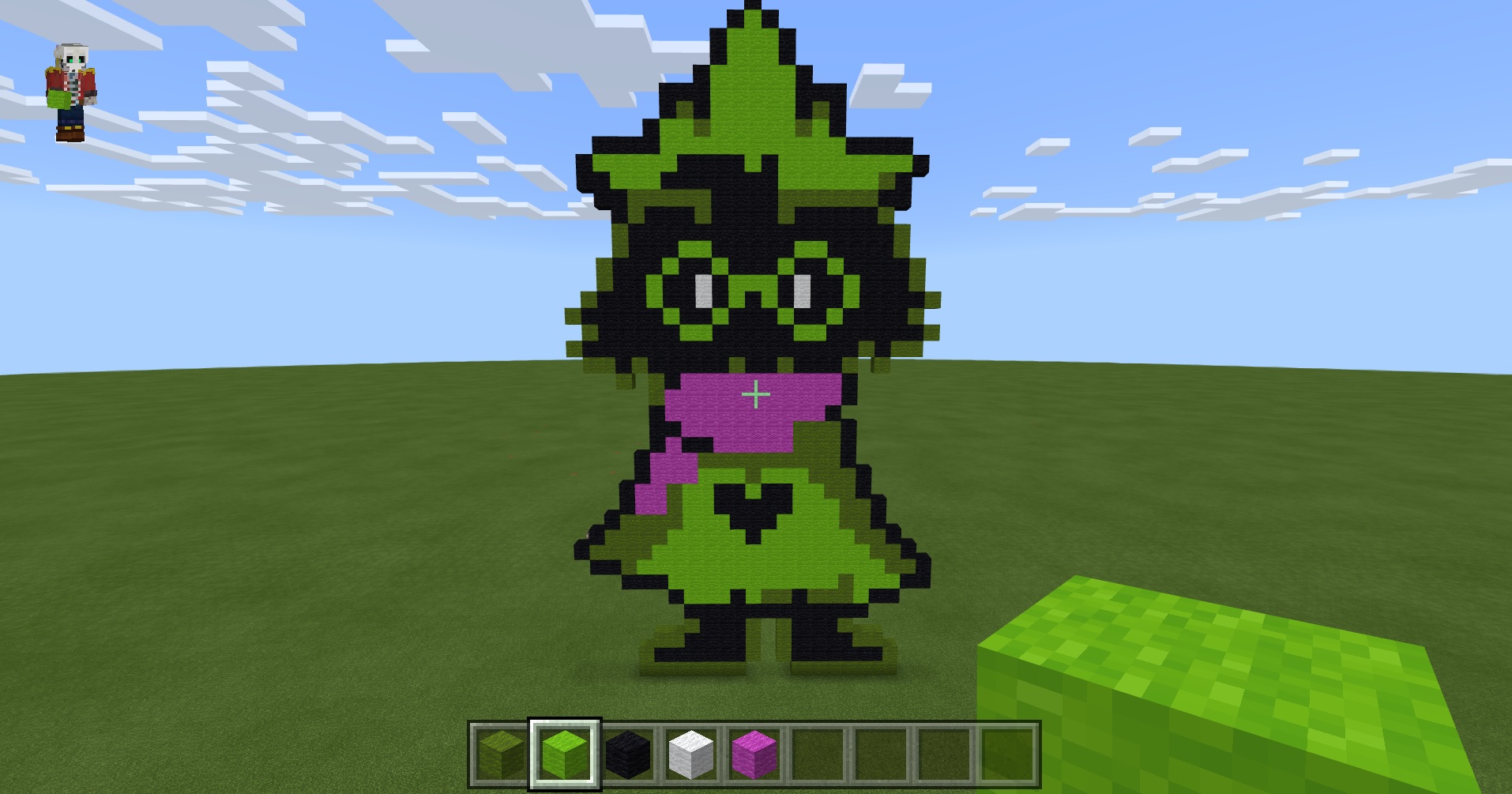 Minecraft Chef Ralsei Minecraft Deltarune Ralsei Overworld Sprite by haku112 on DeviantArt