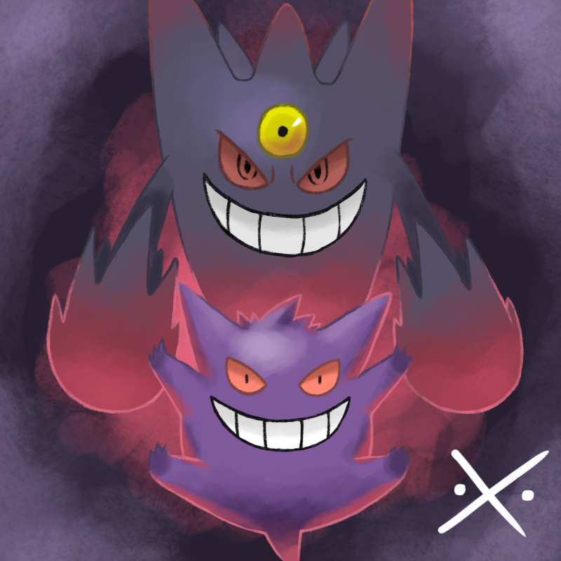 Mega-Gengar by Zyonetsu on DeviantArt