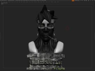 Genji ZBrush ScreenShot