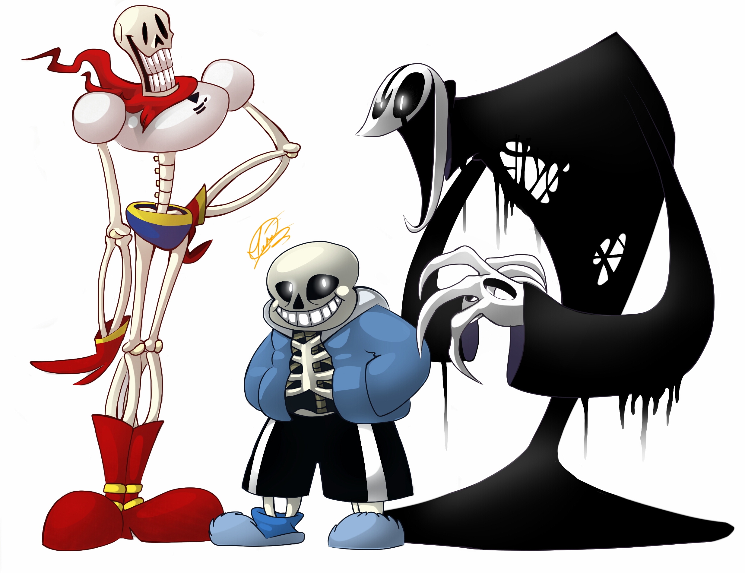 Sans, Papyrus and Gaster | Undertale