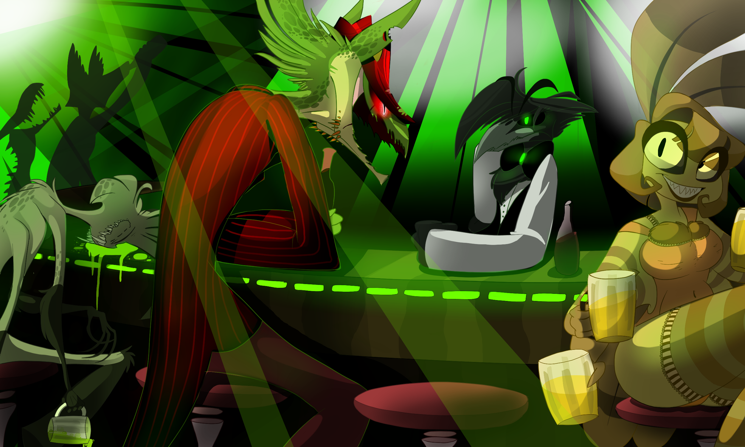 Creature Bar Creatures Bar design by AngoDrag0n on DeviantArt