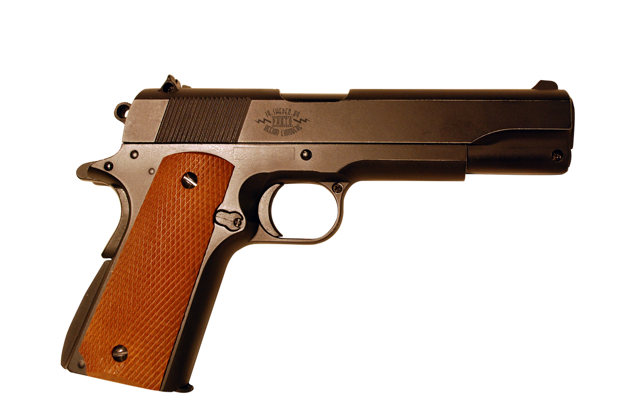 PNG Colt 1911 Government Stock Photo by Wulfmorgenthaler