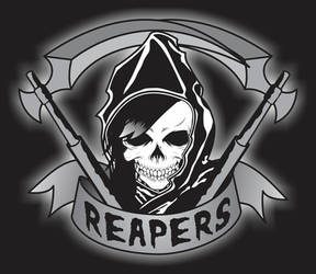 Reapers Roller Derby Team Logo