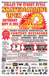 Cumberland County Fair Skateboard Open Poster