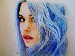The Blue Haired Girl