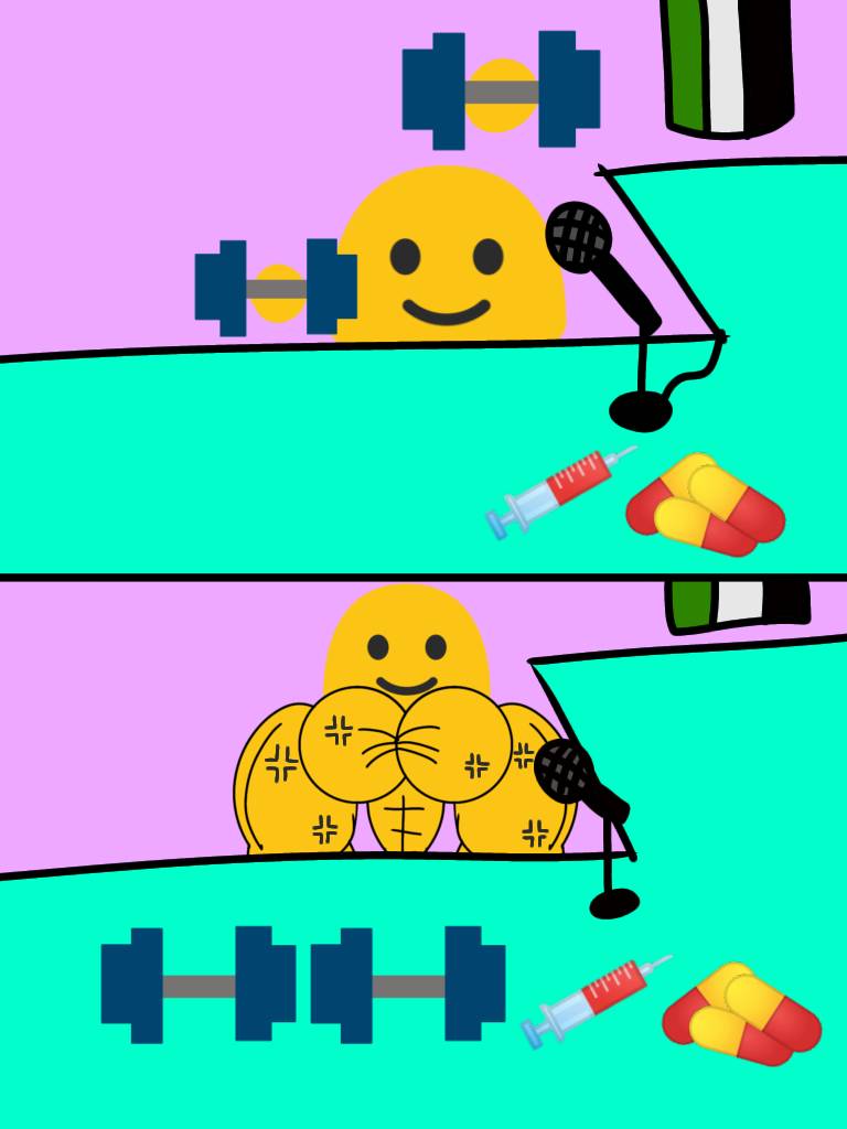 Buff Blob Emoji