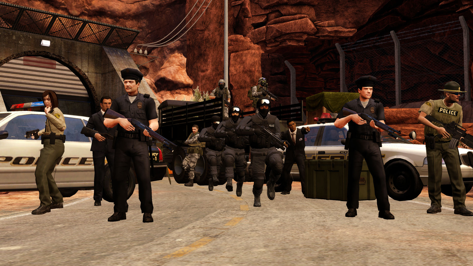 Law enforcement in Black Mesa by agentMrMundy on DeviantArt