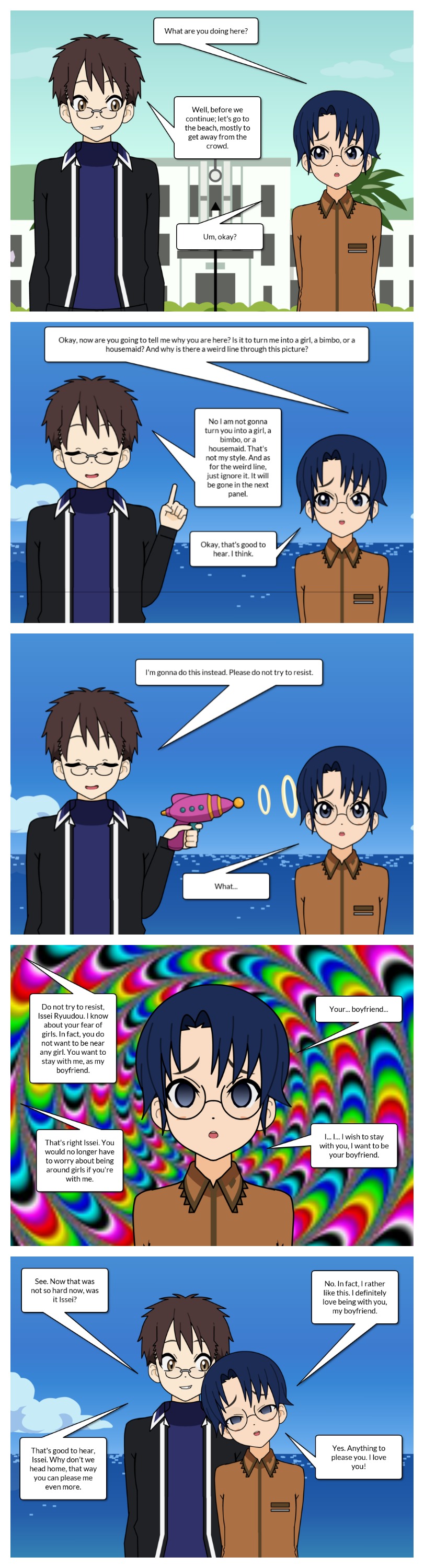 Issei Ryuudou: Hypnotized Boyfriend by The-Bonkura-Clan on DeviantArt