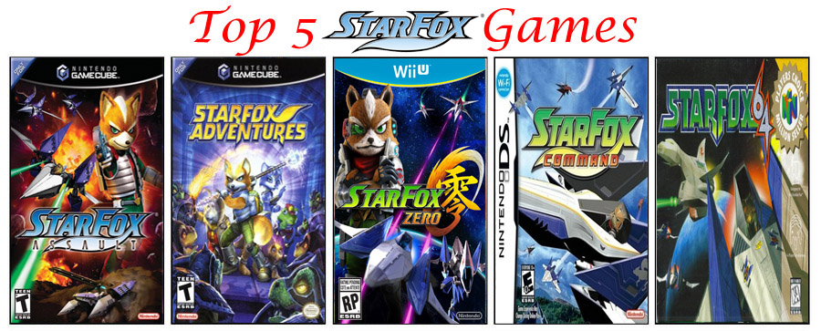 Top 5 Star Fox Games