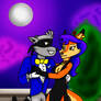 Sly and Carmelita dance