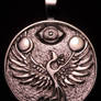 Sterling phoenix pendant