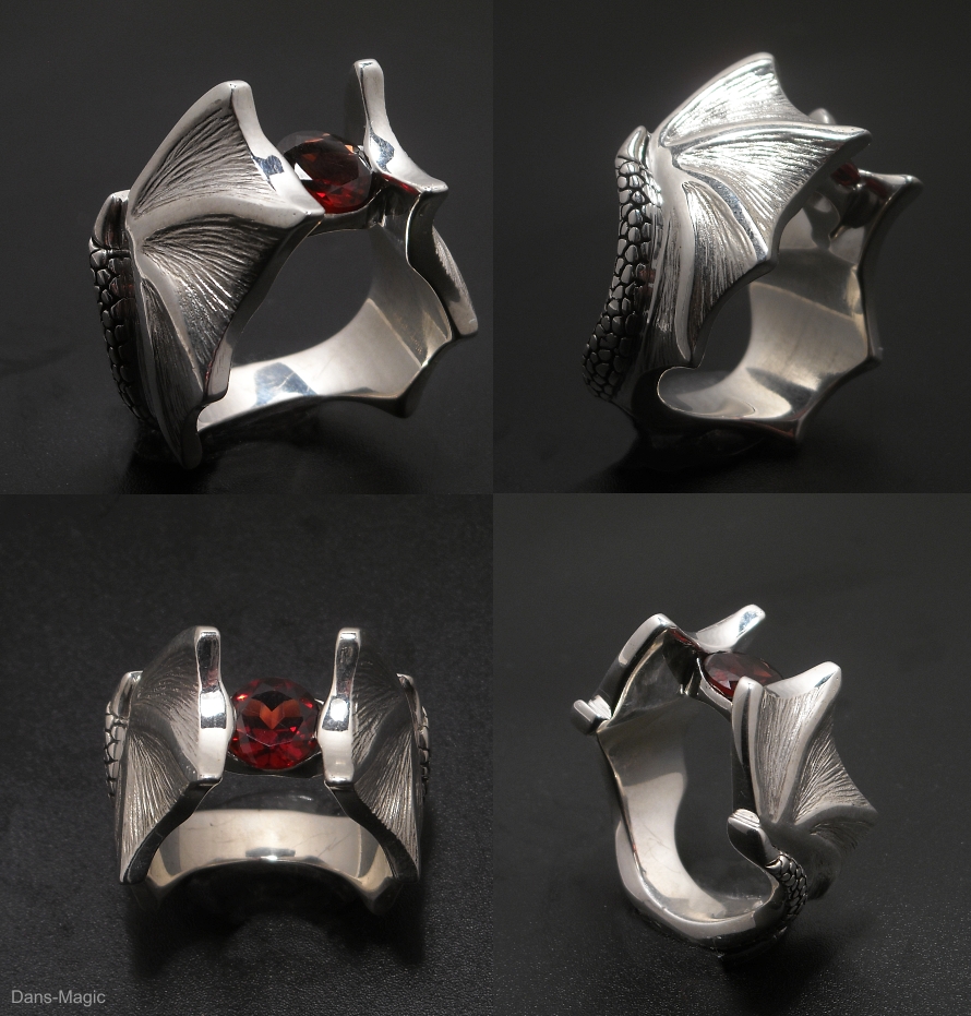 Dragon wing ring