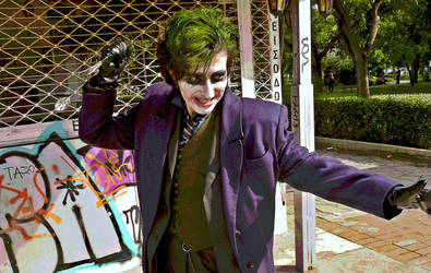 The Joker: Now, I'm always smiling! by BasiliskRules