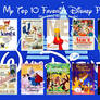Top 10 Favorite Disney Movies