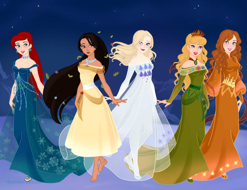 Disney Princess Elements (AT) by MagicMovieNerd on DeviantArt