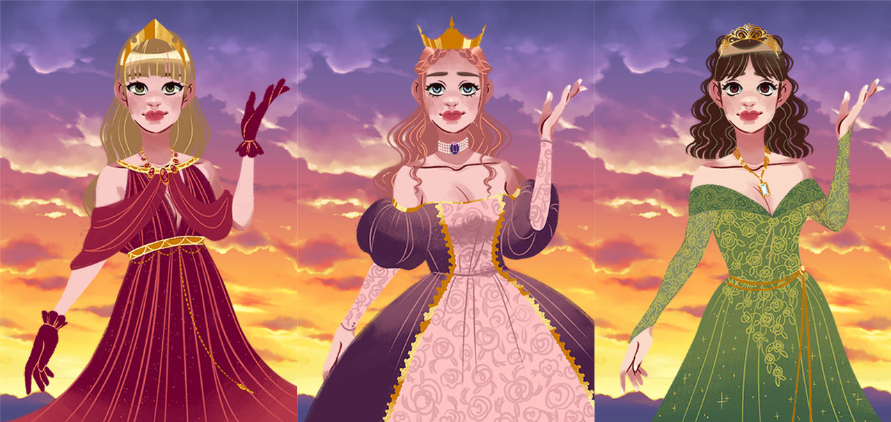 Fantasy Princess Amigas by MagicMovieNerd on DeviantArt
