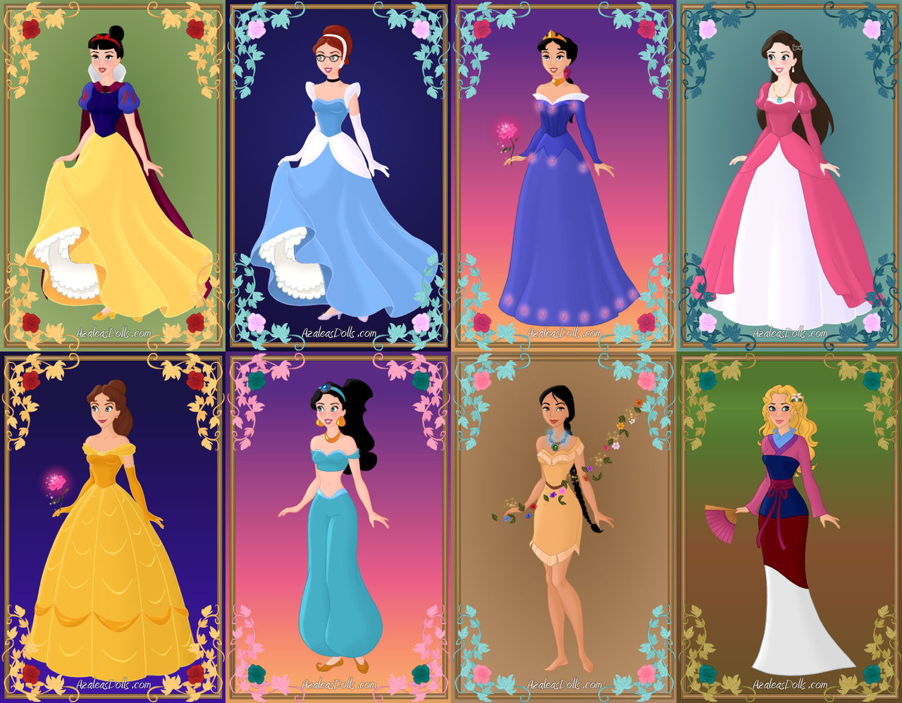 MMN's Disney Princesses Pt 1 by MagicMovieNerd on DeviantArt