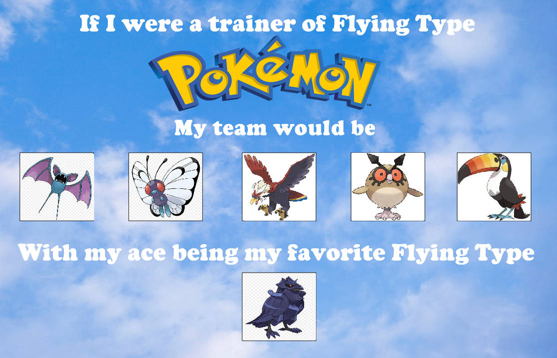 Pokemon Trainer - Flying Type Template by HorrorExplorer on DeviantArt