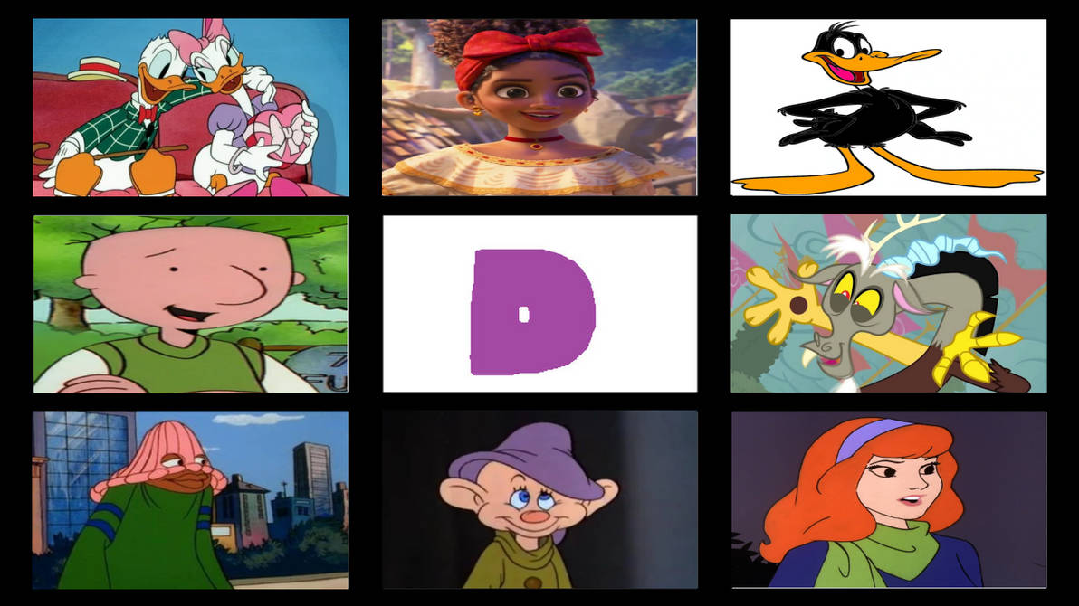 D Character Animation My Favorite D Characters by MagicMovieNerd on DeviantArt
