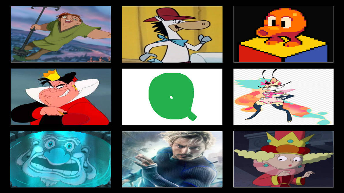 My Favorite Q Characters by MagicMovieNerd on DeviantArt