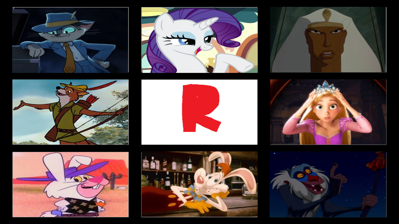 Comic Character R My Favorite R Characters by MagicMovieNerd on DeviantArt