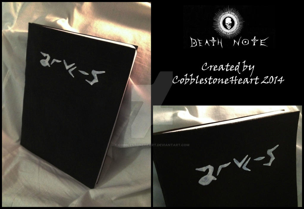 The Second Death Note by CobblestoneHeart on DeviantArt