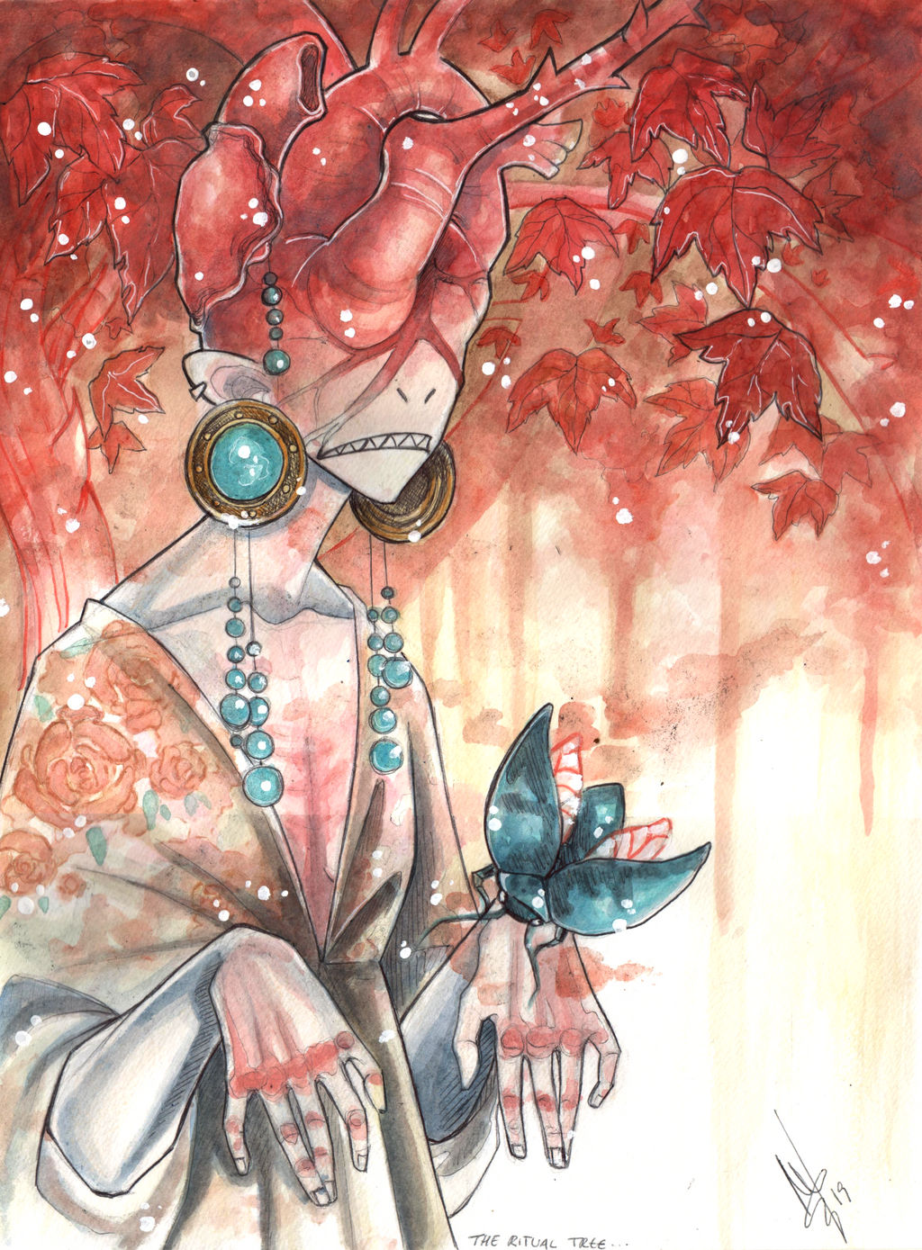 The ritual tree by HauntedAlhambra on DeviantArt