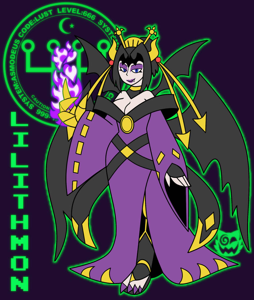 Lithithmon LILITHMON by Konfusion64 on DeviantArt