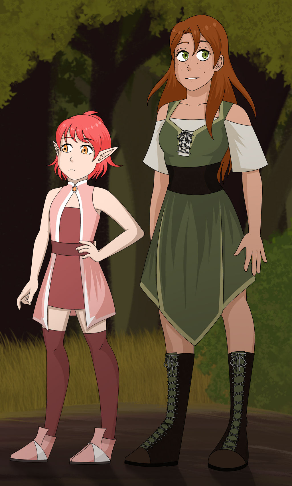 An Odd Pair by LeesiGalaxy