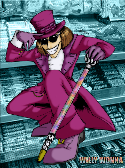 Wonka -Quaik's lineart colored