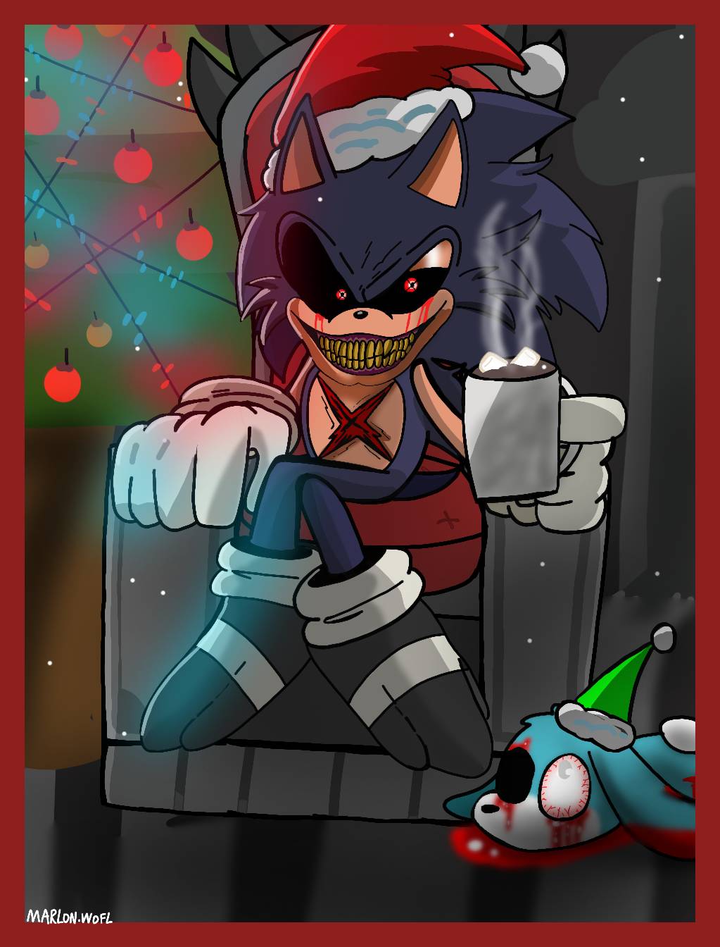 Lord X (Sonic.EXE) by ArtMama113 on DeviantArt