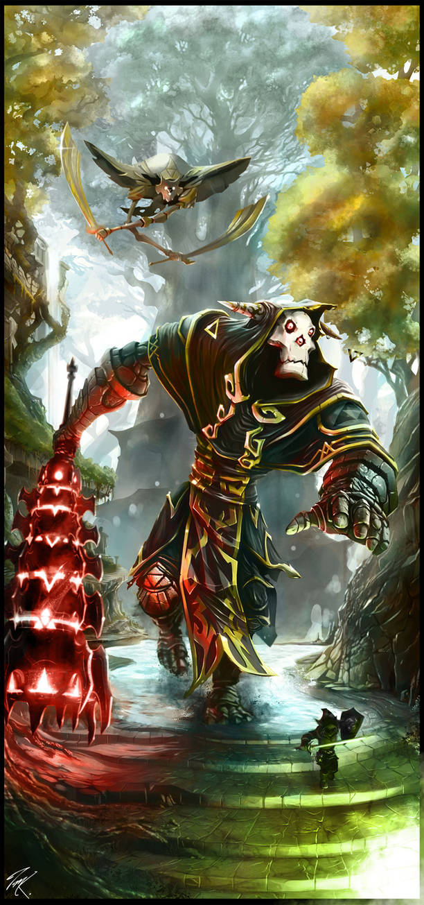 Silent Realm Guardian by Puzzletoad