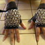 Fingerless Chainmail Gloves