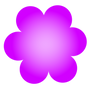 Flor lila png